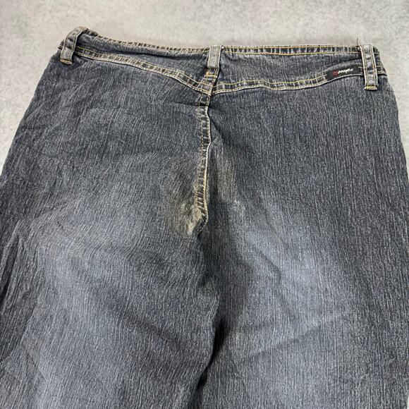 Angels Dark Wash Flare Jeans Y2K 2000s - Size: 3 - Picture 9 of 11